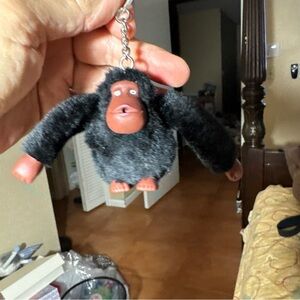 Black Gorilla Keychain